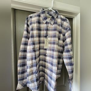 California Shirt Co. Men's Button Down Plaid Dress Shirt
